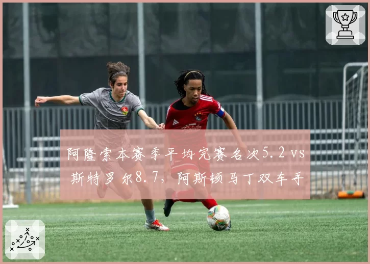 阿隆索本赛季平均完赛名次5.2 vs 斯特罗尔8.7,阿斯顿马丁双车手差距明显